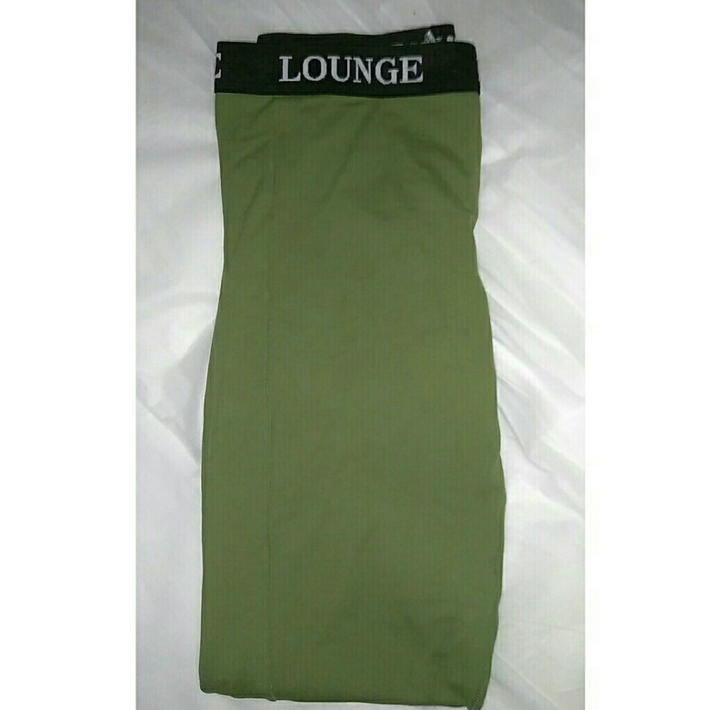 Lounge brand "Reborn Khaki Low Waisted Leggings"